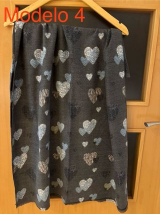 Bufanda grande modelos 1 a 5