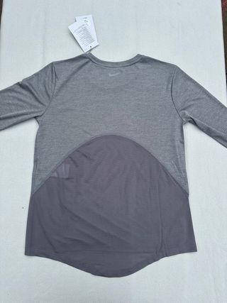 Sudadera Nike Running Gris Talla M