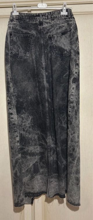 Gonna lunga Dixie effetto stone washed