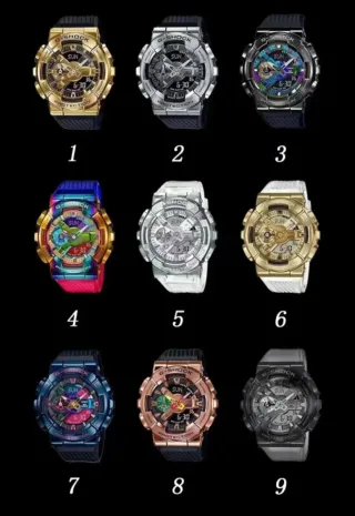 Reloj Casio G-Shock GA-2100 Negro/Dorado