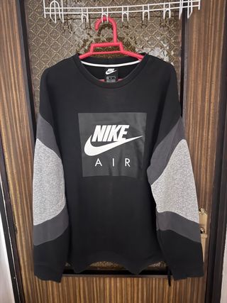 Sudadera Nike Negra y Gris