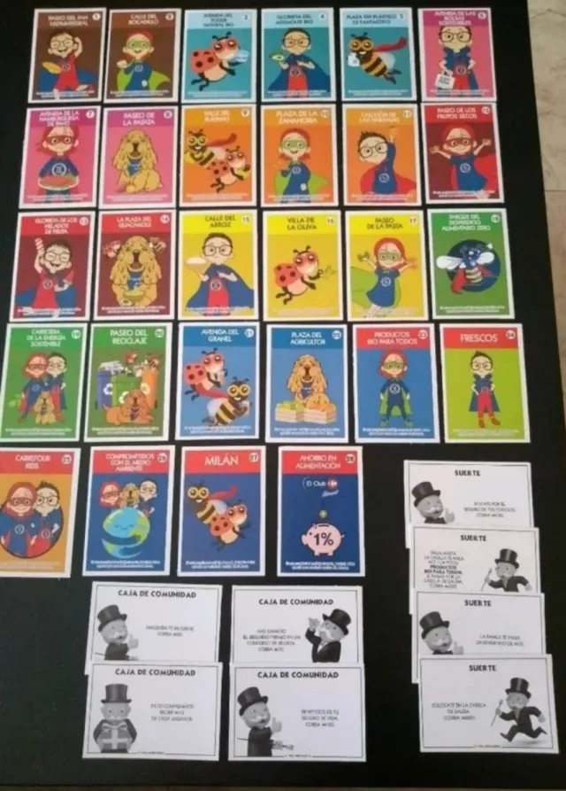 Colección Monopoly Carrefour