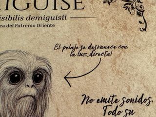 Láminas Harry Potter Demiguise y Escarbato