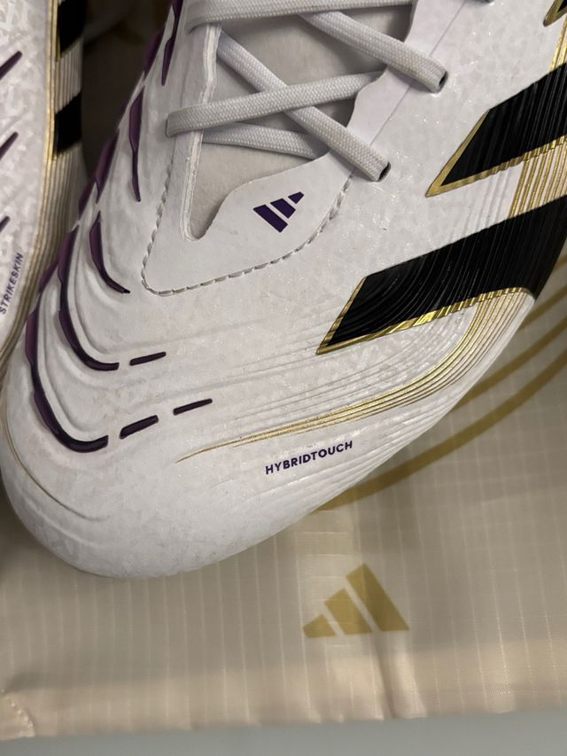 Botas de fútbol Adidas Predator Oro/Blanco