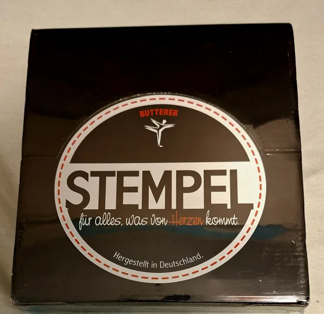 Sellos de Caucho / Madera navideños caja con 30uds