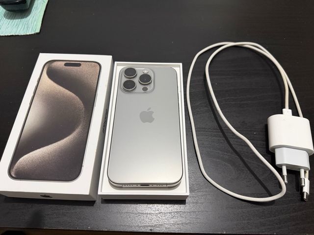 iPhone 15 Pro 128 GB Oro/Plata