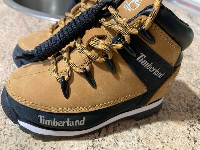 Botas Timberland niño marrones y negras