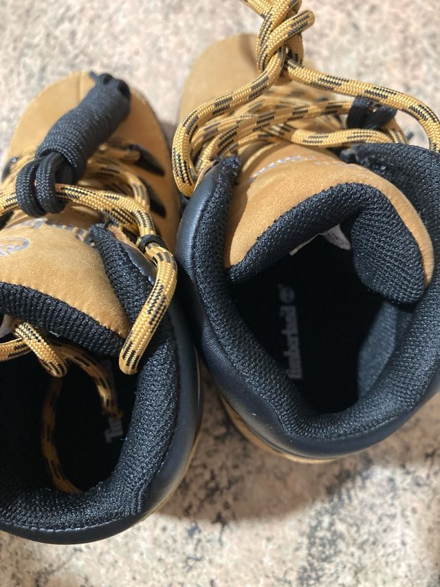 Botas Timberland niño marrones y negras