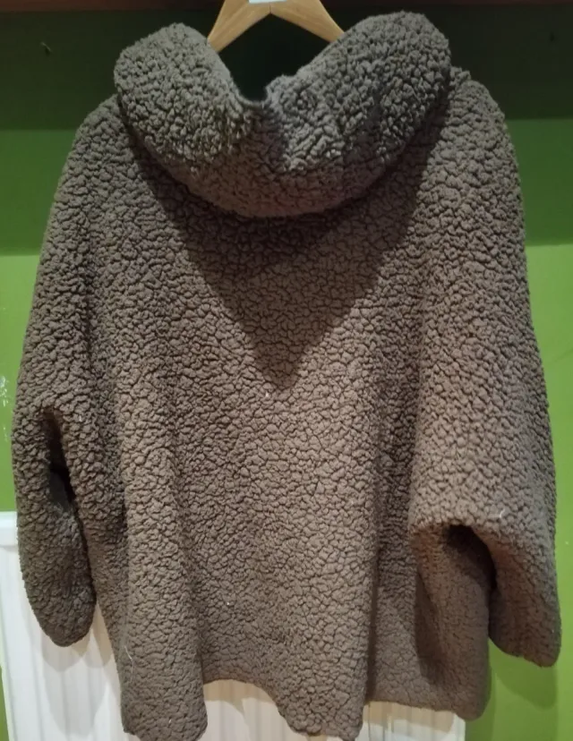 Abrigo borreguillo reversible