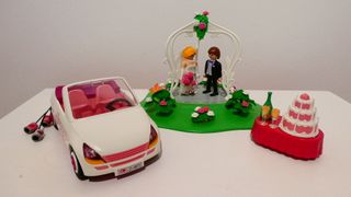 Set Playmobil Boda – Recién Casados con coche