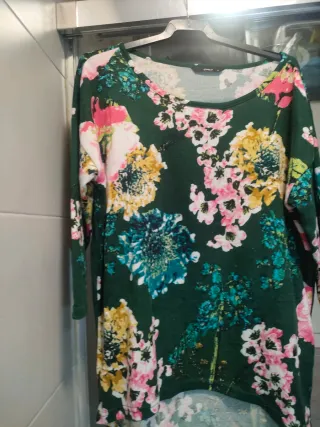 Jersey ONLY estampado floral verde Talla M