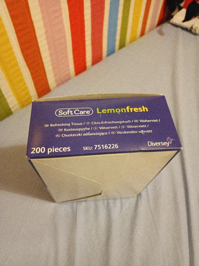 Toallitas refrescantes Lemonfresh Diversey