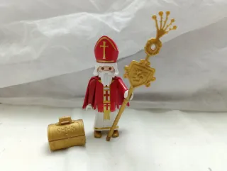 Playmobil San Nicolás con bastón