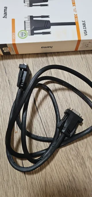 Cable VGA Hama 1.5m 1080p Full HD