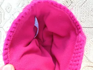 Cappellino donna fucsia