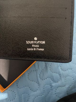 Cartera Louis Vuitton Negra y Azul