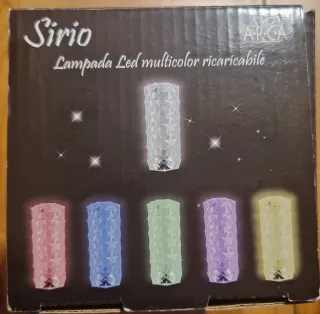 Lampada LED ARCA Sirio ricaricabile