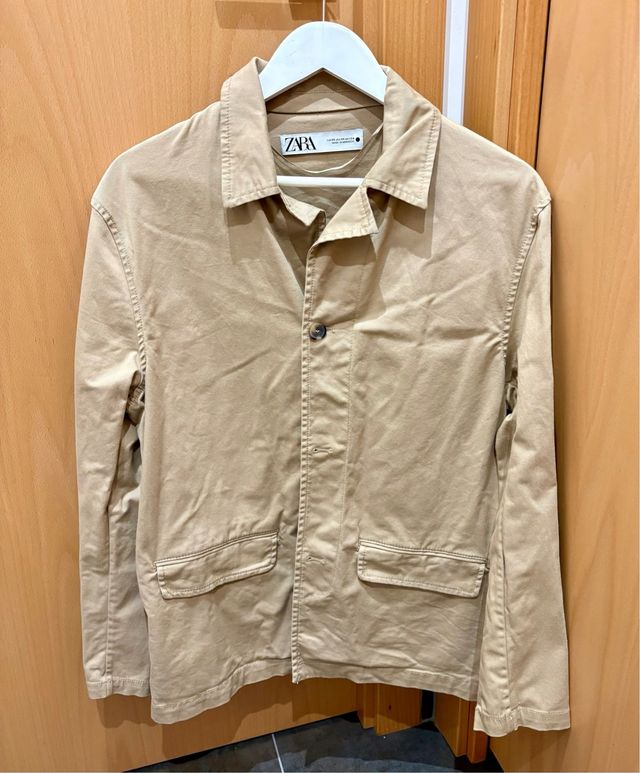 Chaqueta Zara Beige