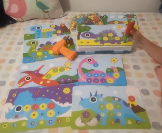 Juego Educativo Puzzles Dinosaurios 3D