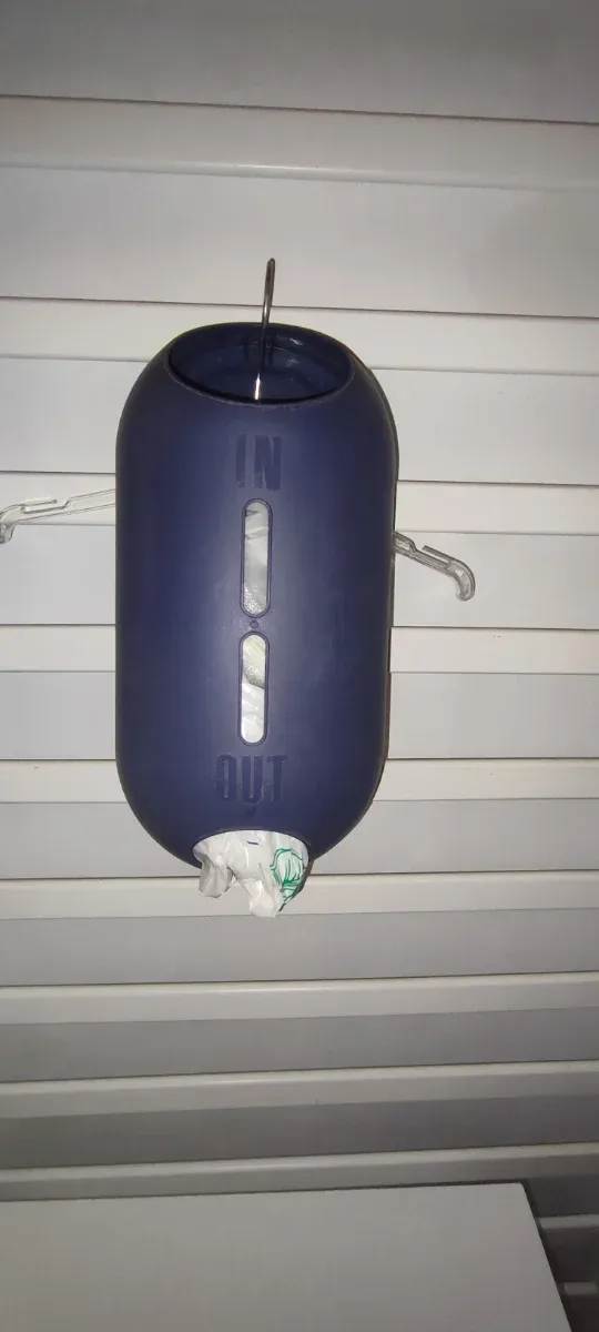 Organizador de bolsas Tupperware azul