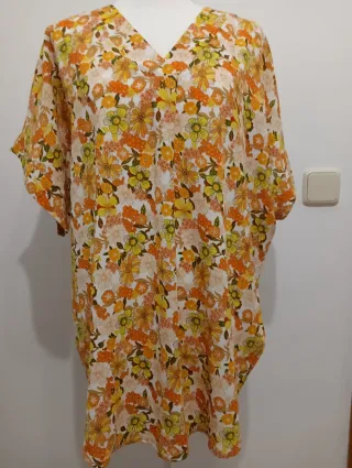 Camisa Estampada Floral Talla Única