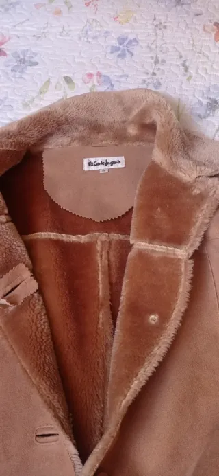 Abrigo El Corte Inglés Marrón Talla L