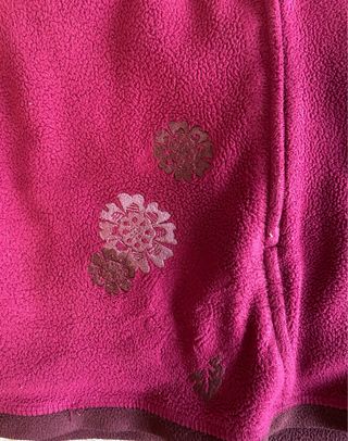 Forro polar rosa/morado