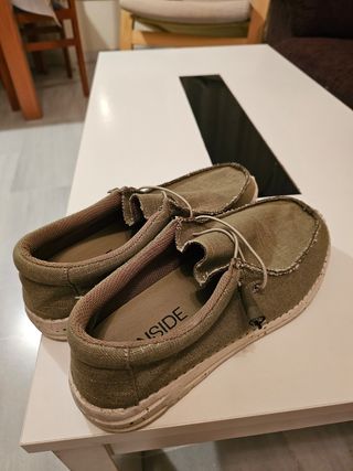 Zapatillas Insider Beige/Verde