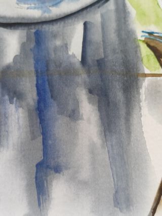 Acuarela Original Mujer 23x30cm