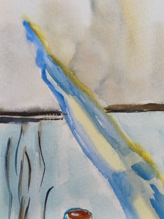 Acuarela Original Mujer 23x30cm