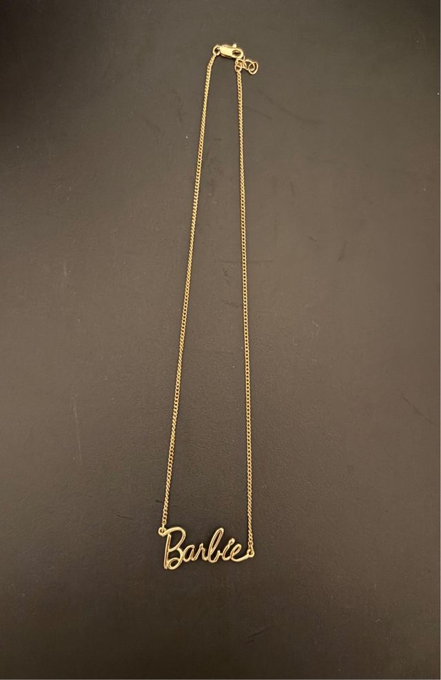 Collar Barbie Bañado en Oro