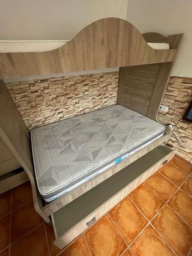 Cama Litera con cajones