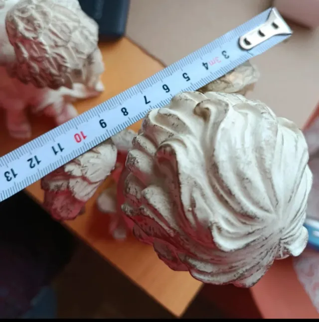 2 Figuras Angelitos Rezando