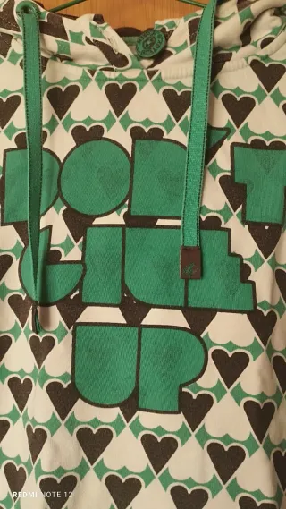 Sudadera XDYE, 95% Algodón, Talla L