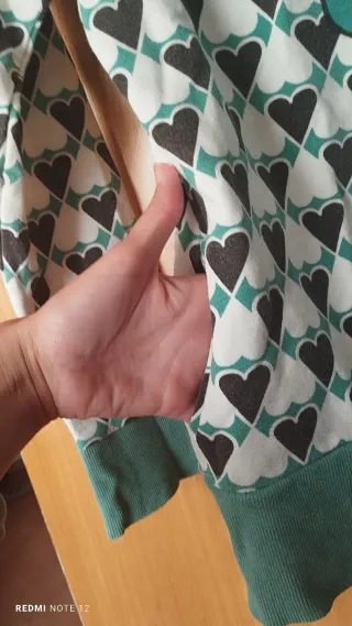 Sudadera XDYE, 95% Algodón, Talla L