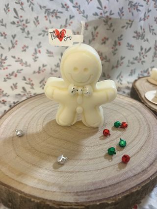 Candela Natalizia Biscotto di Zenzero