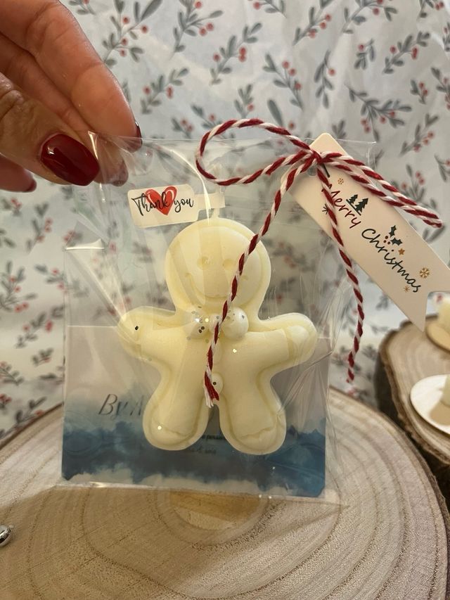 Candela Natalizia Biscotto di Zenzero