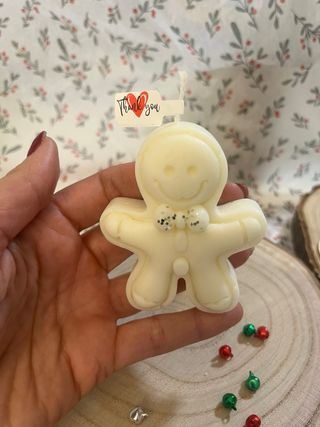 Candela Natalizia Biscotto di Zenzero