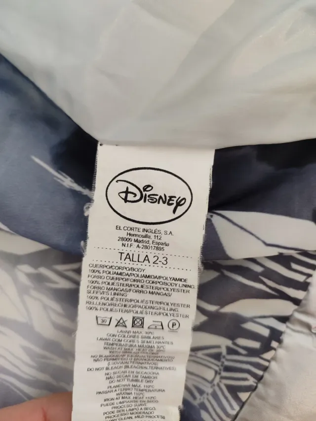 Chaqueta plateada niña con capucha