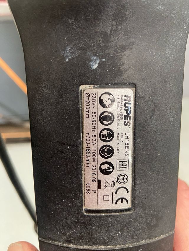 Pulidora Rotativa Rupes