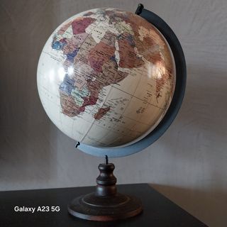 Globo Terráqueo Vintage Decorativo