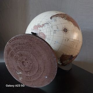 Globo Terráqueo Vintage Decorativo