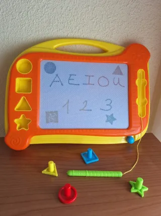 Pizarra dibujo magnética infantil