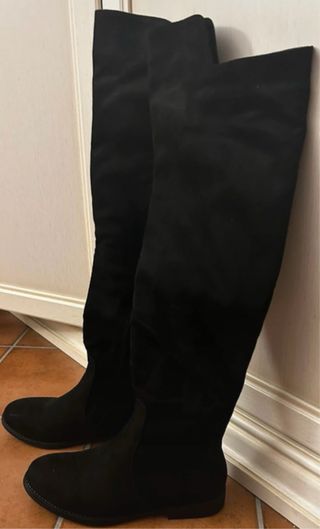 Stivali alti neri Bata