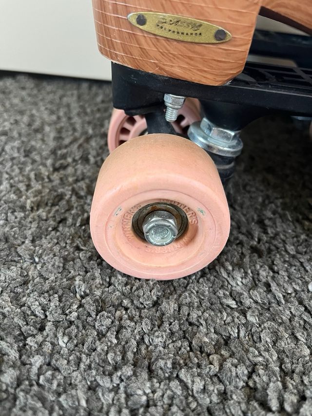 Patines de 4 ruedas blancos