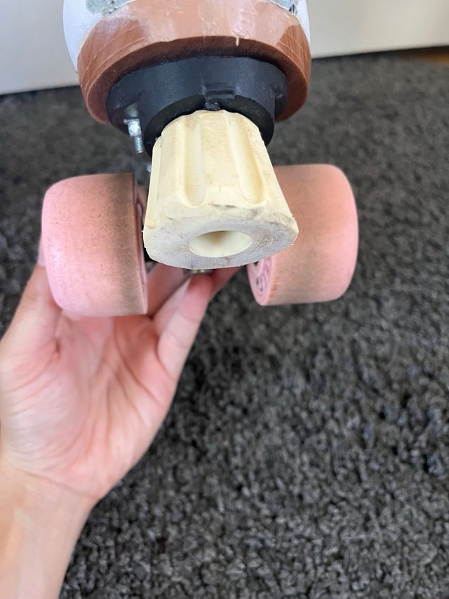 Patines de 4 ruedas blancos