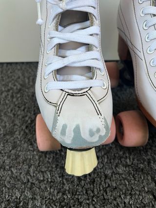 Patines de 4 ruedas blancos