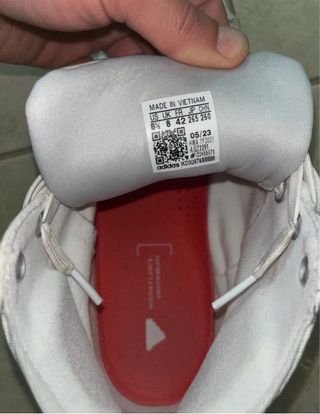 Adidas Scarpe Alte Bianche