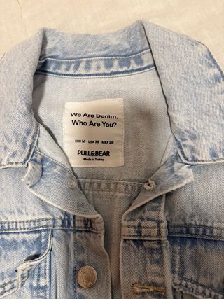 Vestido vaquero corto sin mangas