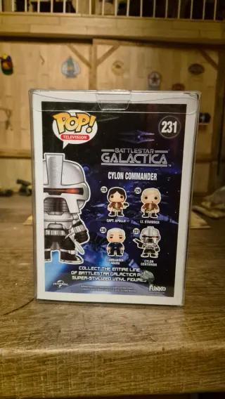 Funko Pop! Cylon Commander 231 Battlestar Galactic